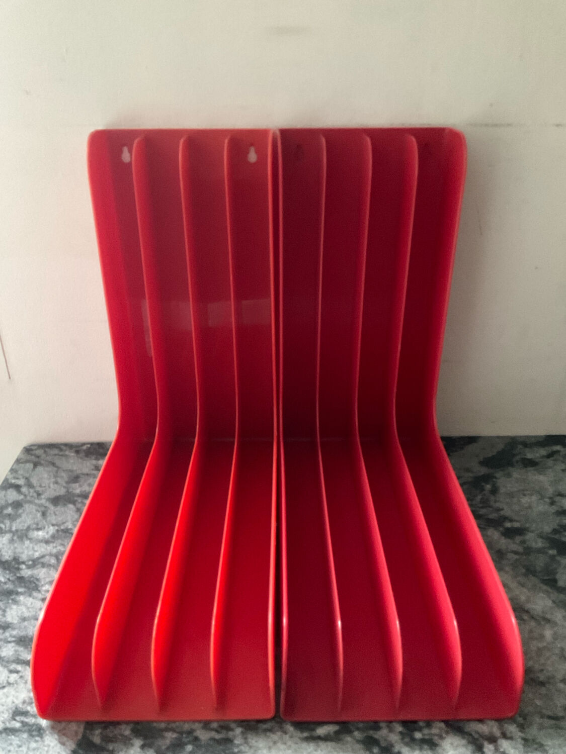 Paire de Range vinyles Boa Inter Holland années 70