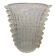 Contemporary handmade multicolors murano glass style vase