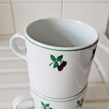 Raspberry breakfast cups