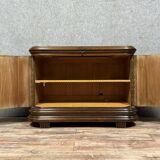 Art Nouveau period sideboard in oak and burl circa 1900