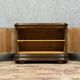 Art Nouveau period sideboard in oak and burl circa 1900