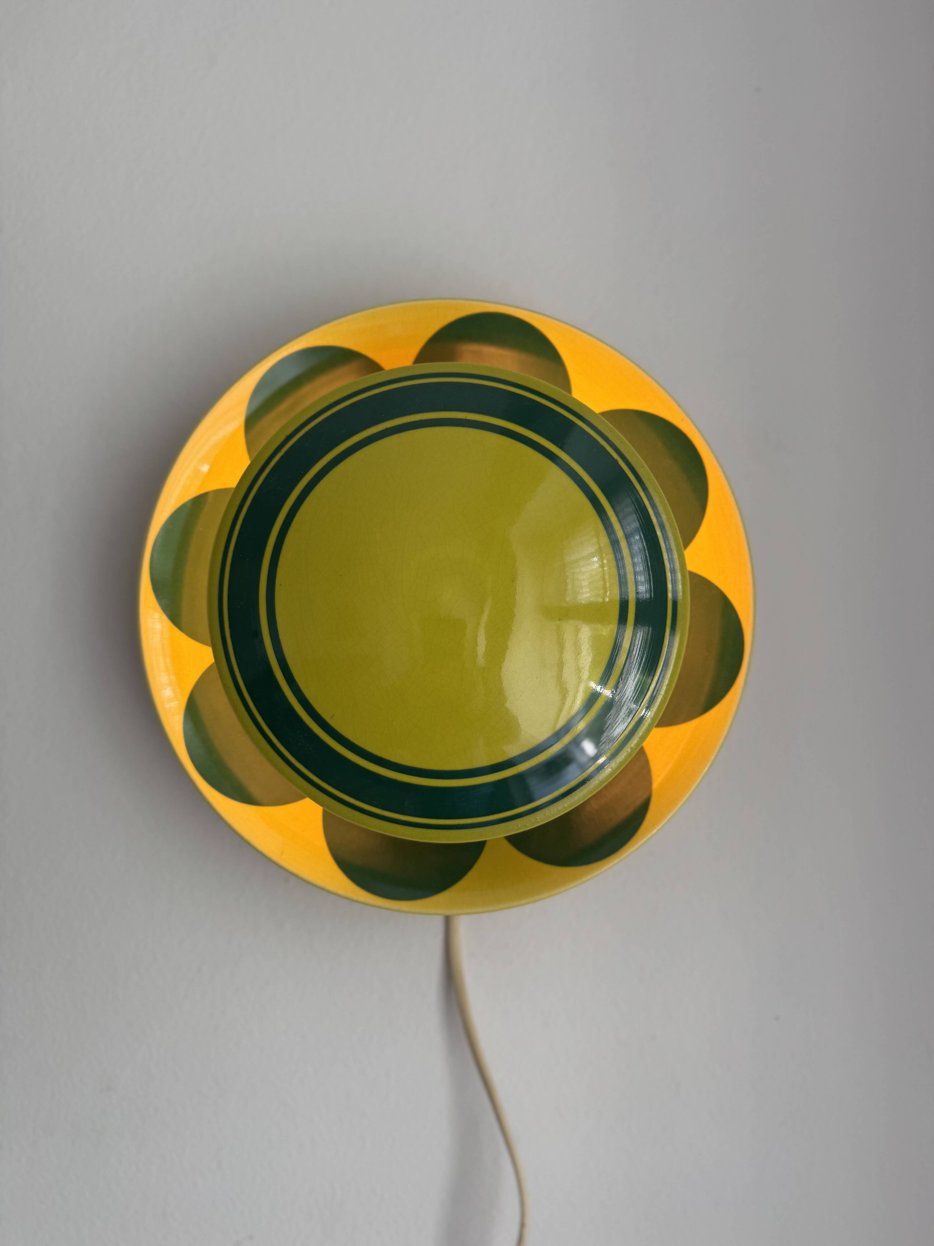 Wall sconce  ceramic, olle alberius, swedish, rörstrand, 1960s