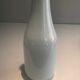 White opaline glass vase