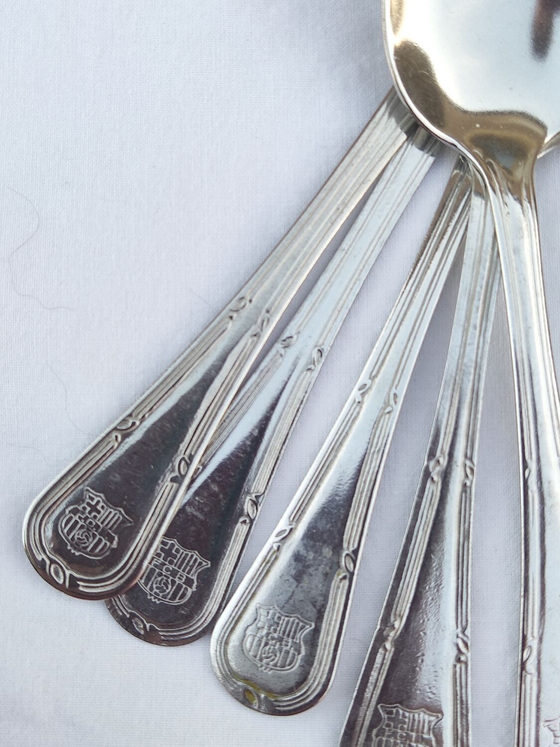 Couverts en inox F.C.Barcelona