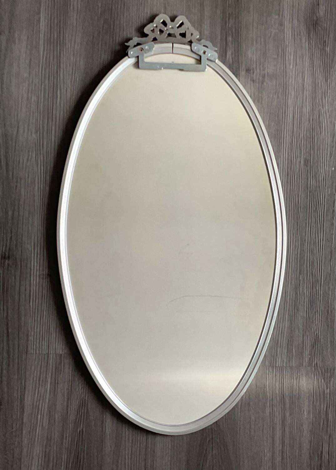Vintage metal mirror
