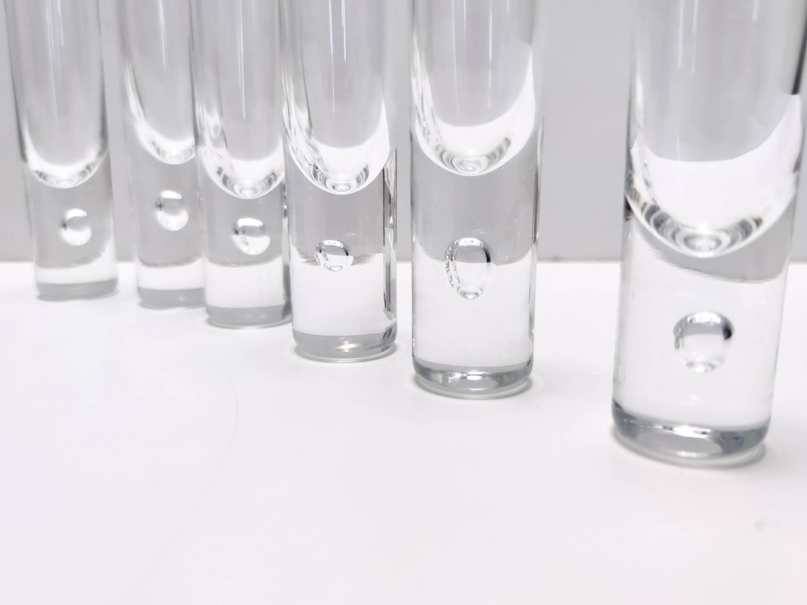 Ensemble de boissons à liqueur en acier et en verre par Holme Sweden