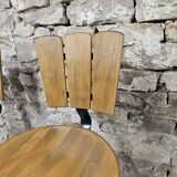 Set of 3 vintage 1970s bar stools