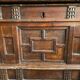 Italian chest carved wood