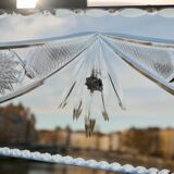 Large Venetian style mirror from the 60s