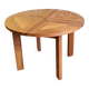 Table à manger en orme Maison Regain des années 70