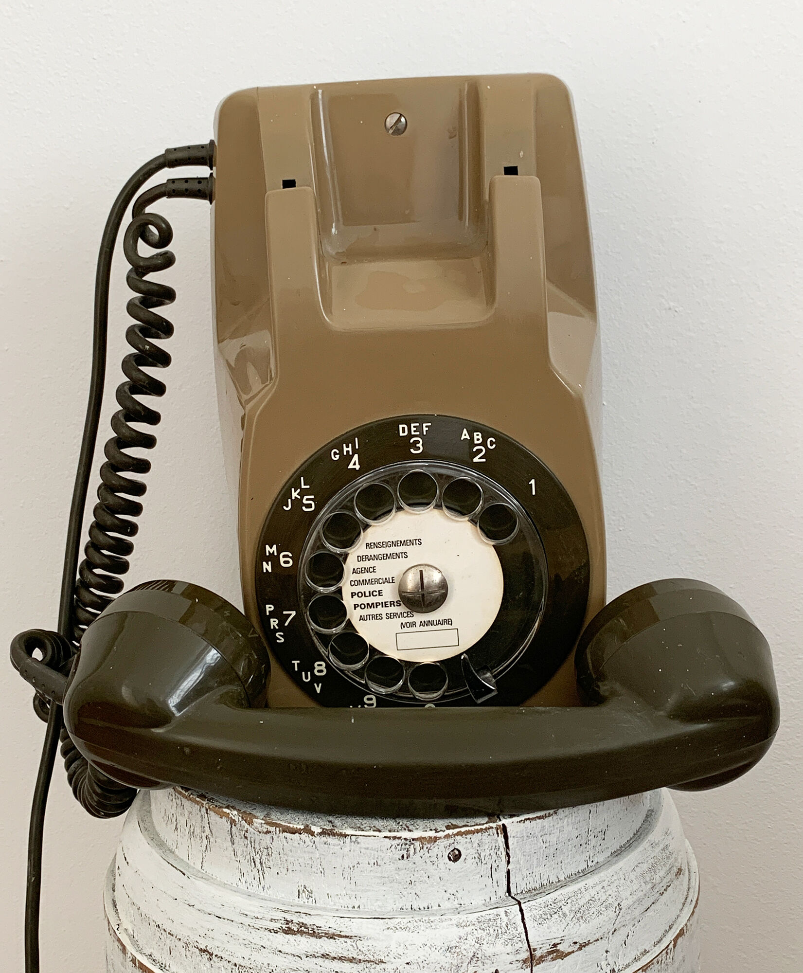 Old dial phone