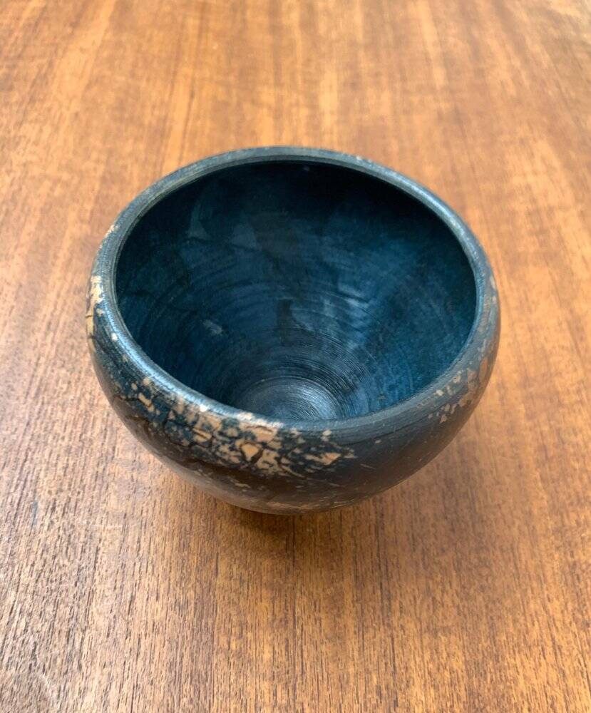 Brutalist Ceramic Bowl from Mid-Century German Study by Gerhard Liebenthron, 1960s