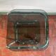 Chrome and smoked glass side table 1970