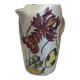 Pichet à sangria espagnole au décor de homard