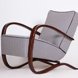 Art Deco Beech Armchair H-269 from Czechoslovakia by Jindrich Halabala, 1930s