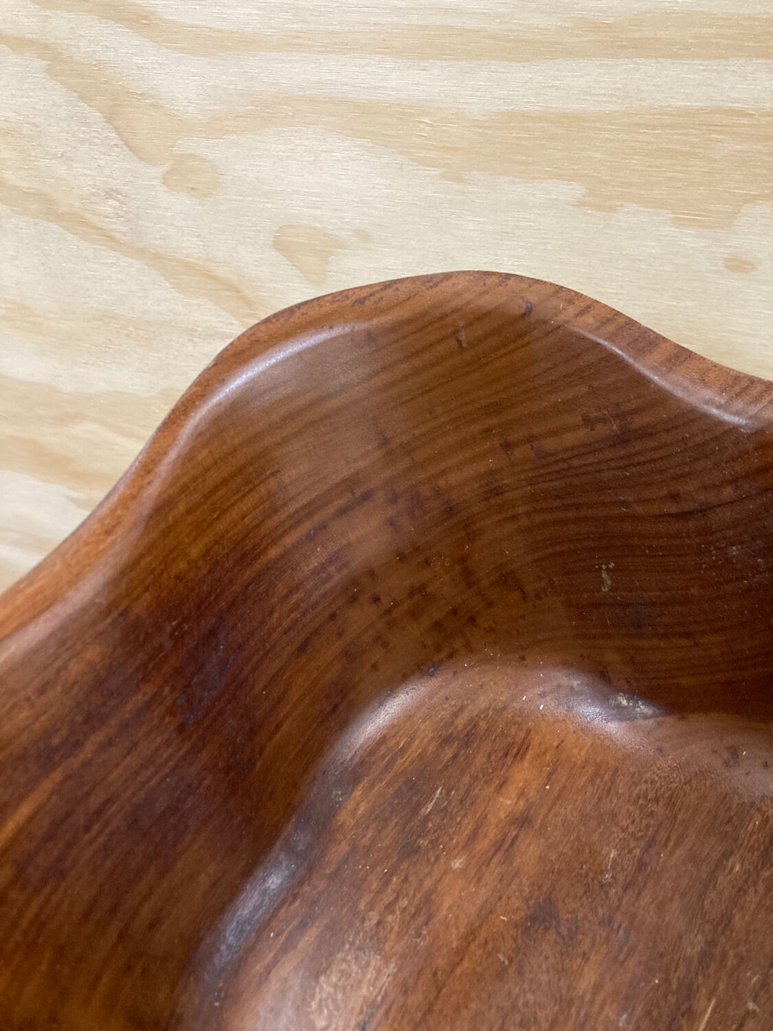 Wooden salad bowl 1970