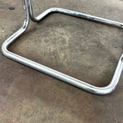 Vintage design tube frame dining chairs