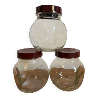 SISA glass jar and Bakelite lid