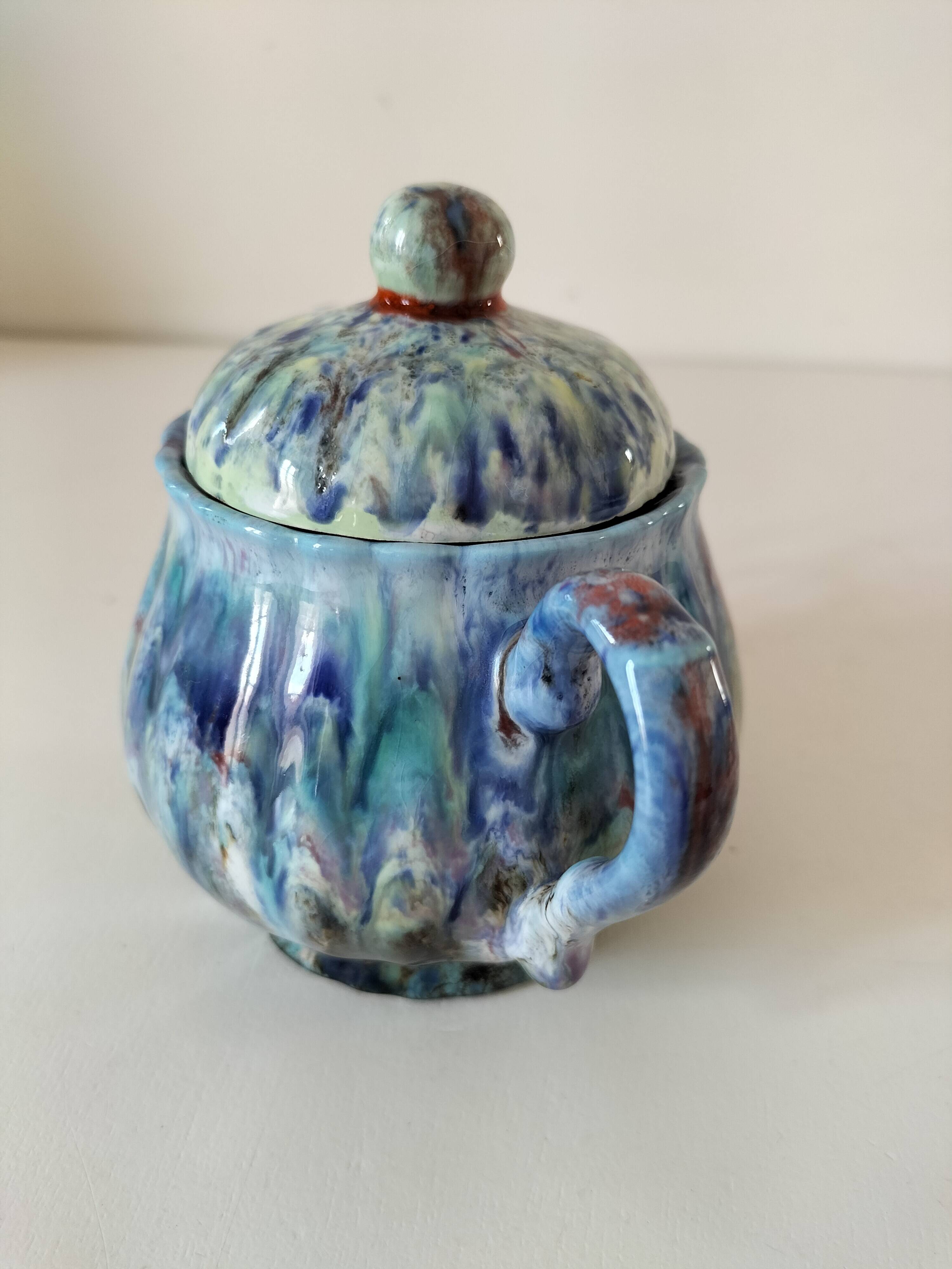 Sugar bowl Gaston Gaubier - Morvan 1960s