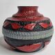 Decorative birch ball vase "kisses" signed, 12.5 cm