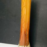 Vase art nouveau en verre émaillé