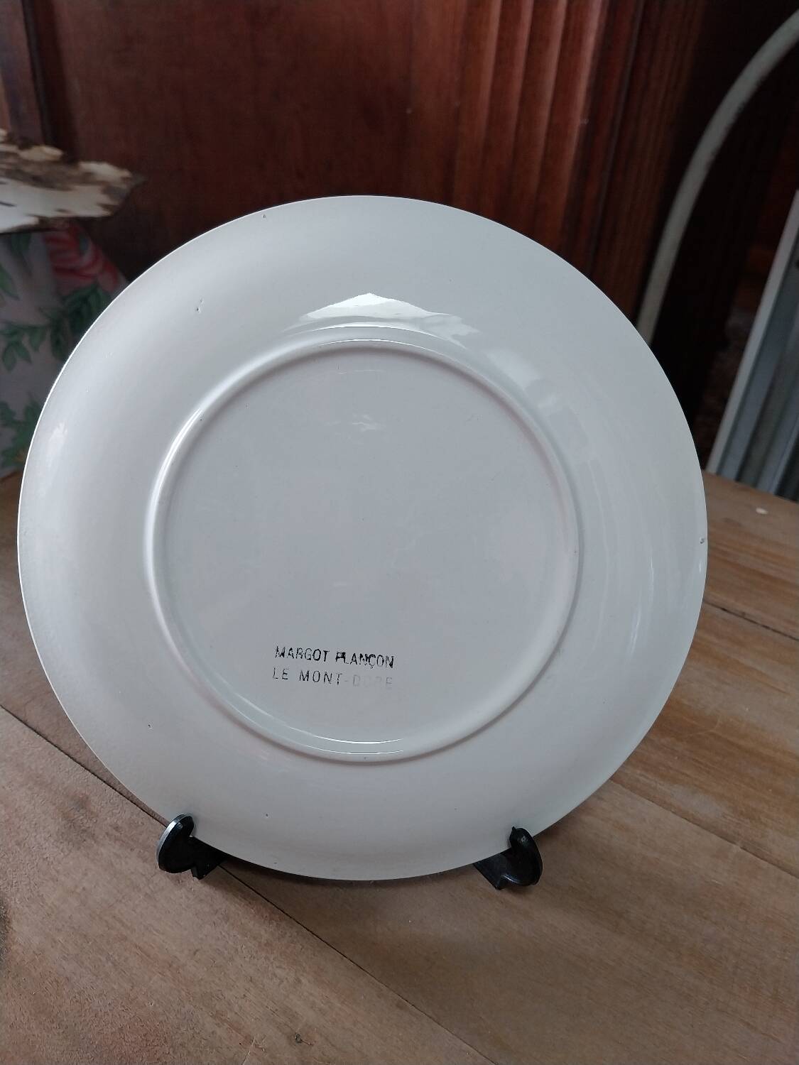 Rooster plate Margot Plançon