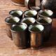 Charles Greber iridescent ceramic tea set