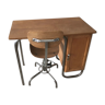 Desk and chair assembly