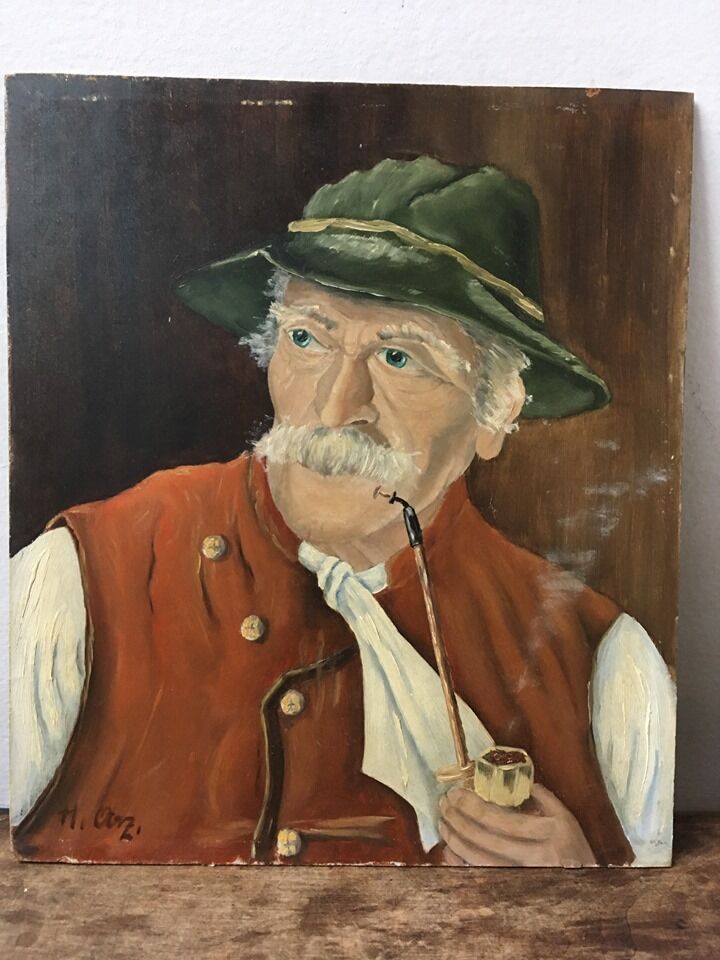 Oil portrait
