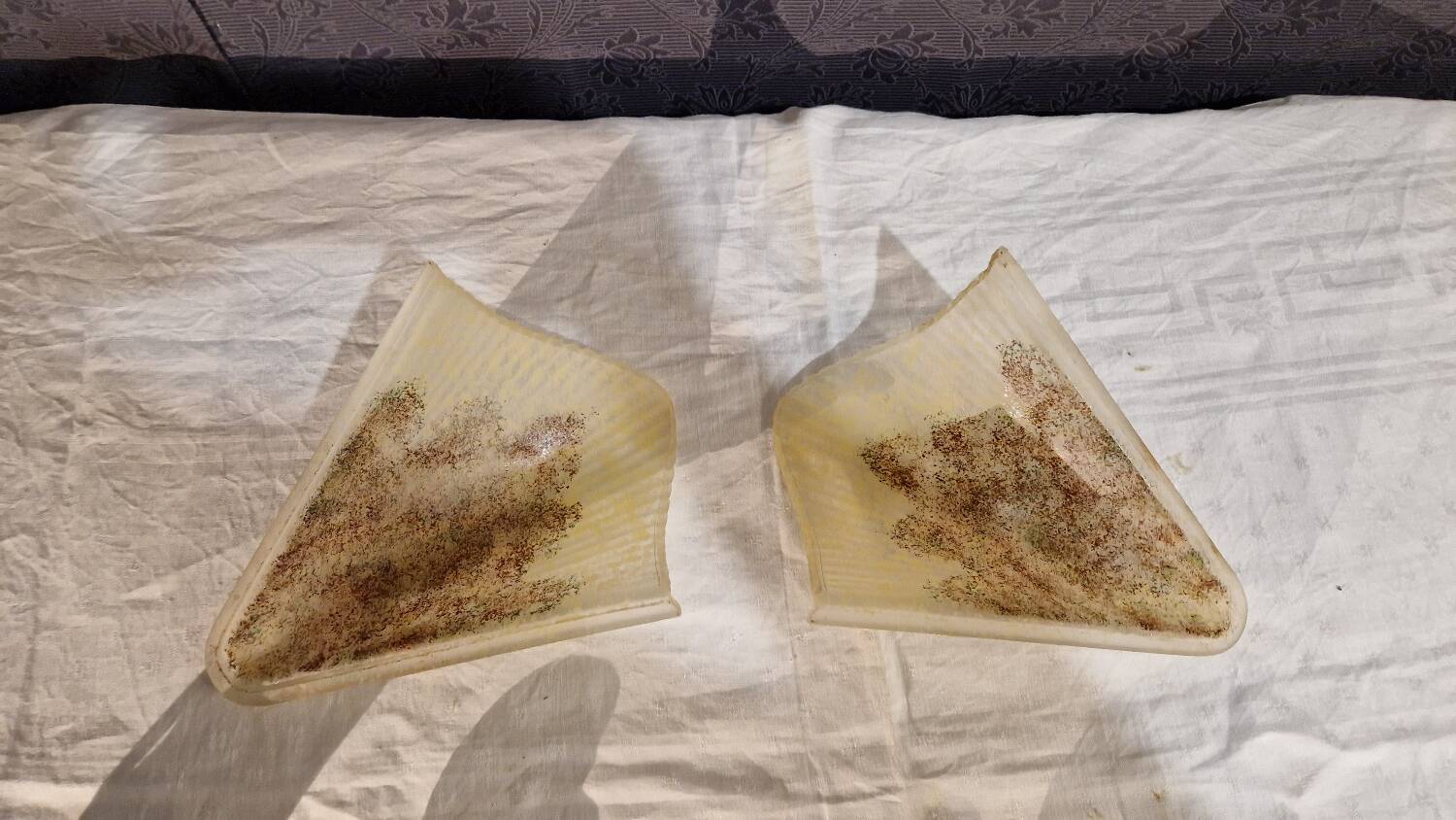 Paire d'appliques de style art deco