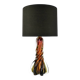 Murano uranium glass table lamp, 1950s