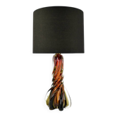 Murano uranium glass table lamp, 1950s