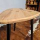 Compass leg coffee table