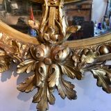 Miroir en stuc doré, XIXe siècle