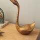 Brass swan