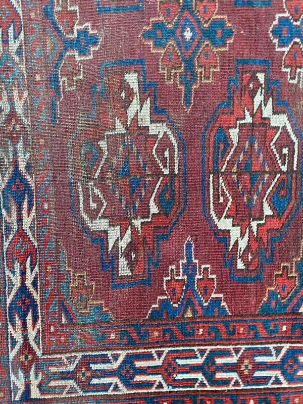 Carpet old saddle Boukhara 129x182 cm