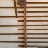 Old riveted metal gate