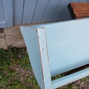 Étagère murale ancienne en bois