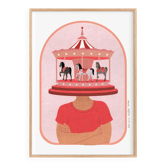 The Dreamer, Art print 13x18 cm, limited edition art print
