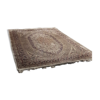 Tapis en laine et soie Penjab 182x288cm