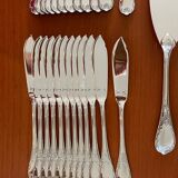 Christofle Marly fish cutlery and serving set with box, new condition