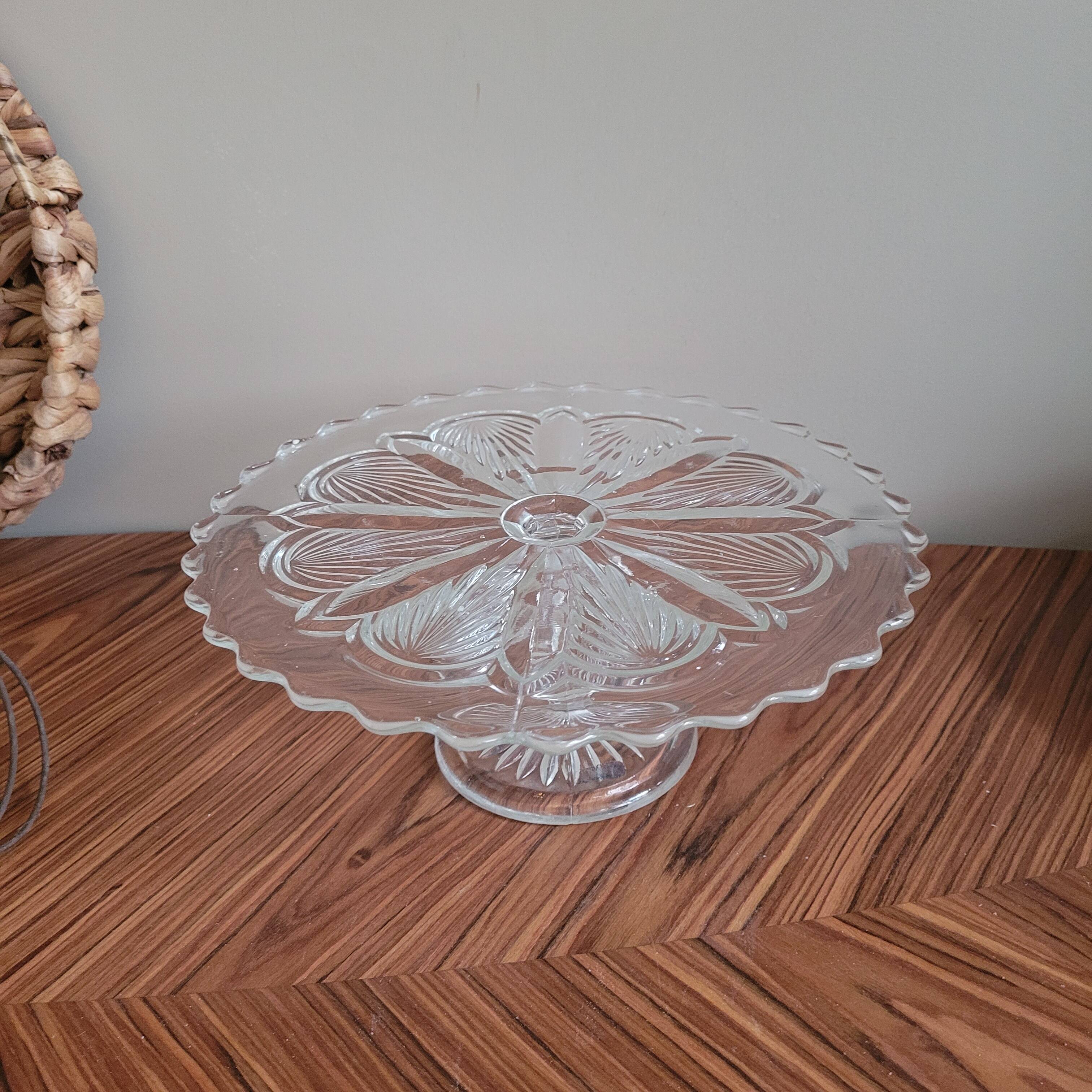 LA REDOUTE X SELENCY CAKE DISH 12 transparent