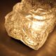 Vintage Kalmar style glass wall light