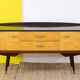 Vintage Scandinavian Enfilade – 125 cm