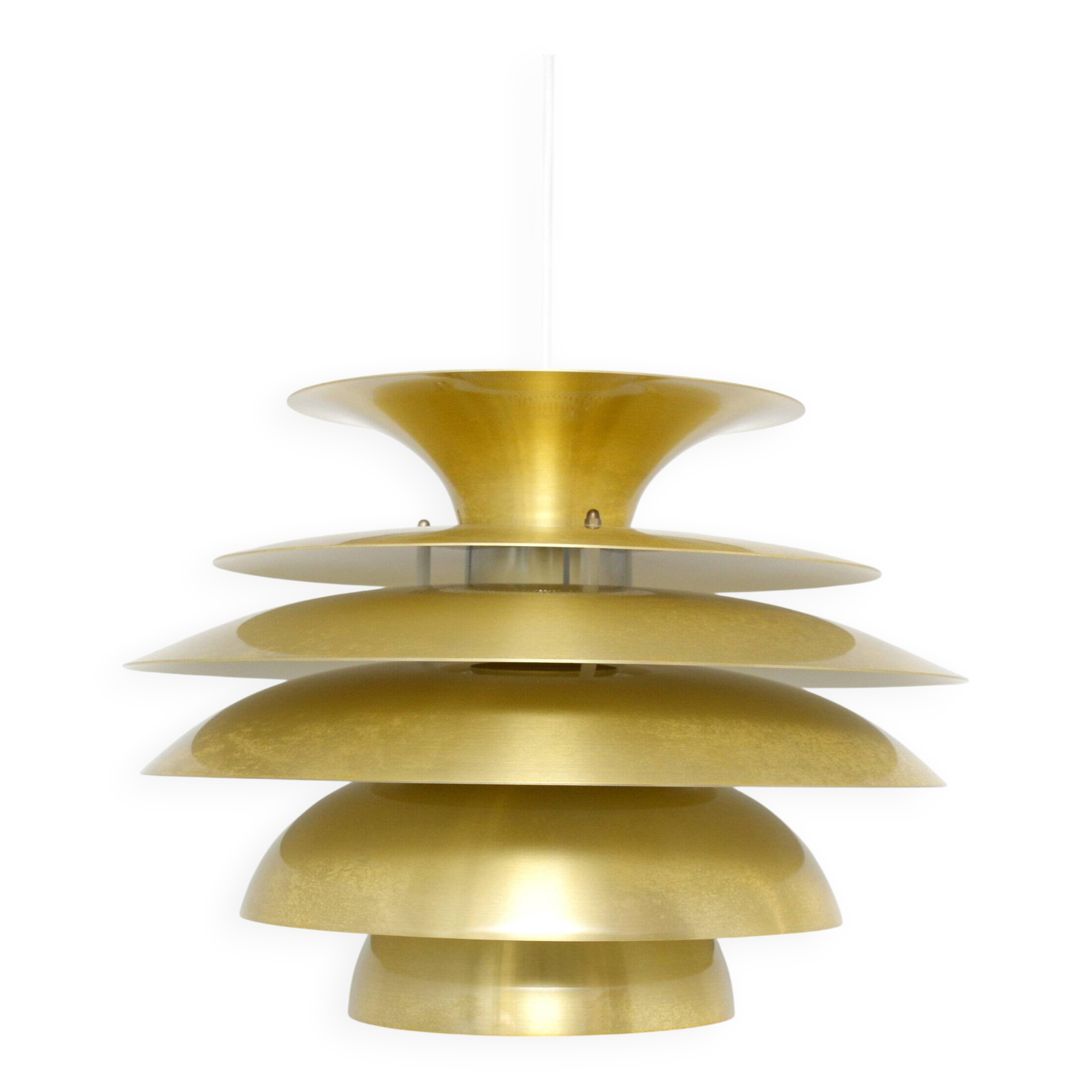Golden lamp, Denmark 1970s