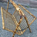 Vintage bamboo magazine door 1940