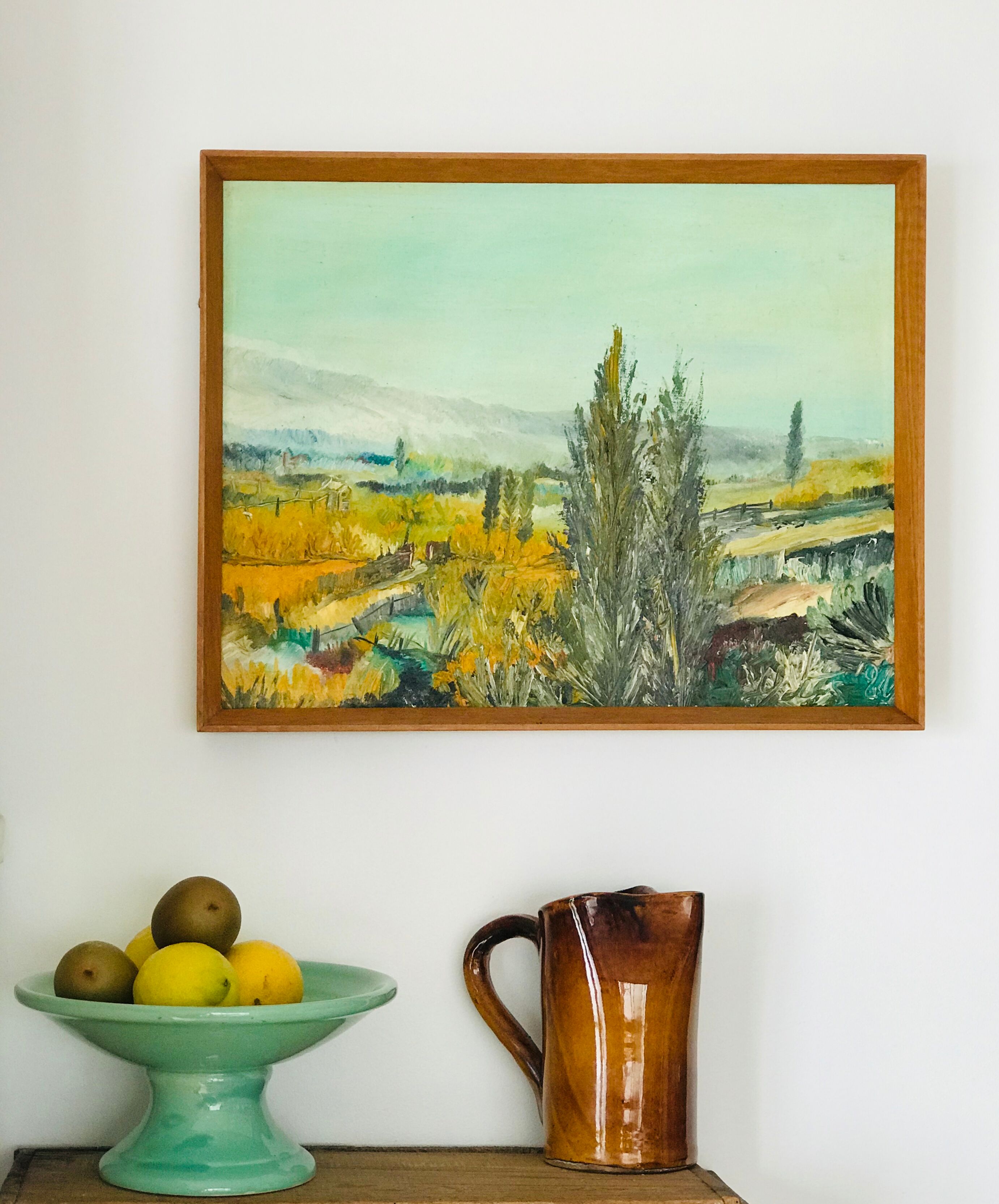 Ancient landscape painting