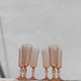 6 Rosaline champagne flutes