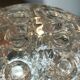 Vintage glass flower holder from Reims – Made in France