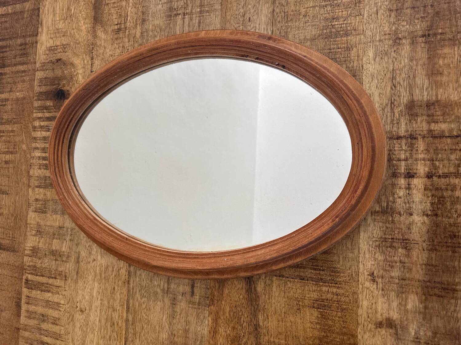 Miroir ovale vintage